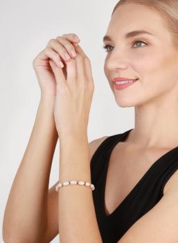 Beige - Petit Glamour d'Afrique - Konplott bracelet
